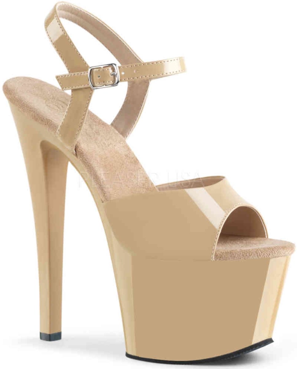 EU 39 = US 9 | SKY-309 | 7 Heel, 2 3/4 PF Ankle Strap Sandal